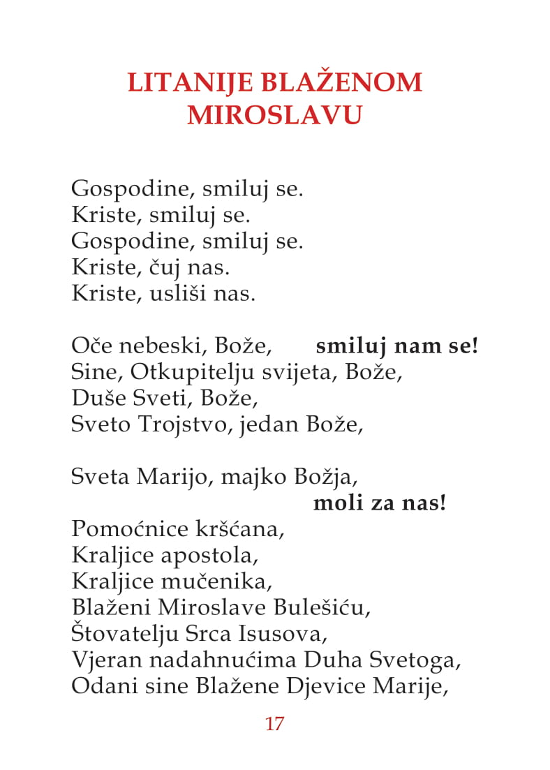 Trodnevnica bl. Miroslavu ZADNJE 17