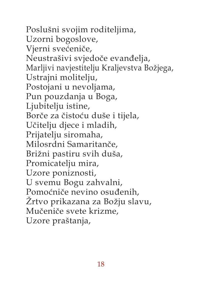Trodnevnica bl. Miroslavu ZADNJE 18