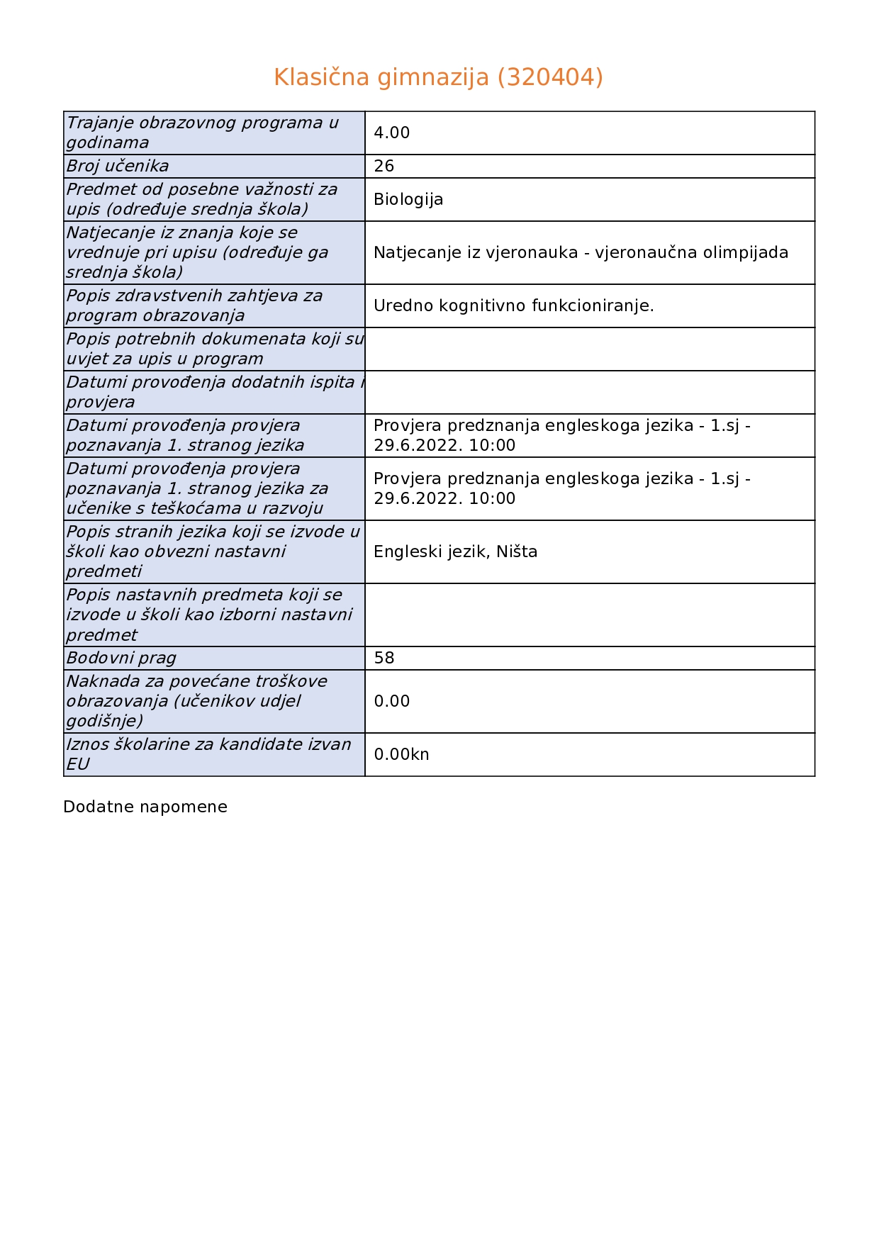 natječaj za upis u I.razred page 0002