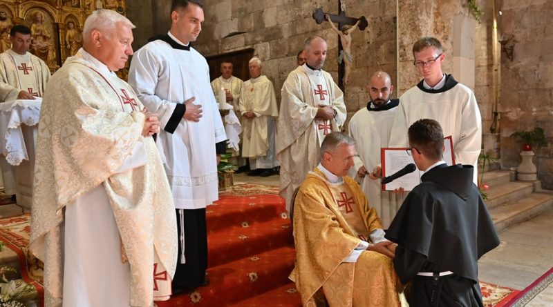 Fra Mateo Vujčić položio svečane redovničke zavjete