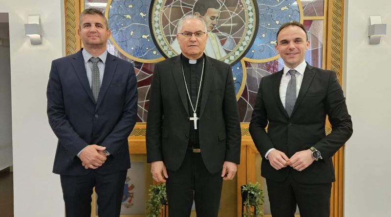 Biskup Štironja primio gradonačelnika Poreča