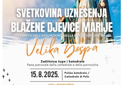 Proslava svetkovine Velike Gospe u pulskoj katedrali