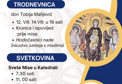Proslava svetkovine Velike Gospe u porečkoj katedrali