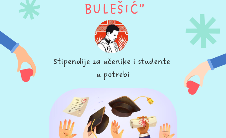 Otvoren natječaj za stipendije Zaklade „Blaženi Miroslav Bulešić“ – do 15. 10. 2026.