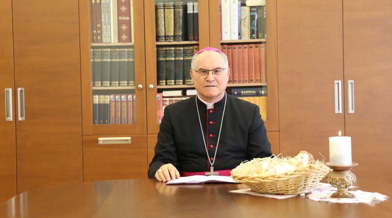 Biskupova poruka i čestitka o Božiću Jubilejske 2025. godine