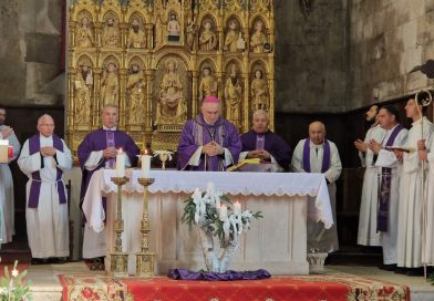 Biskup Štironja predvodio misno slavlje uz grob bl. Otona u Crkvi sv. Franje u Puli