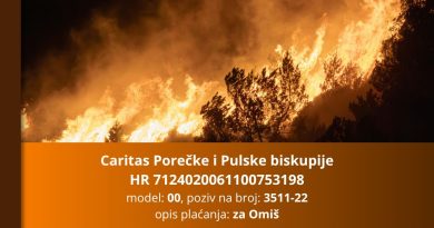 Pomoć za stradale u Omišu