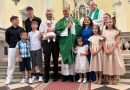 Biskup Štironja u Buzetu krstio 9. dijete obitelji Knežević